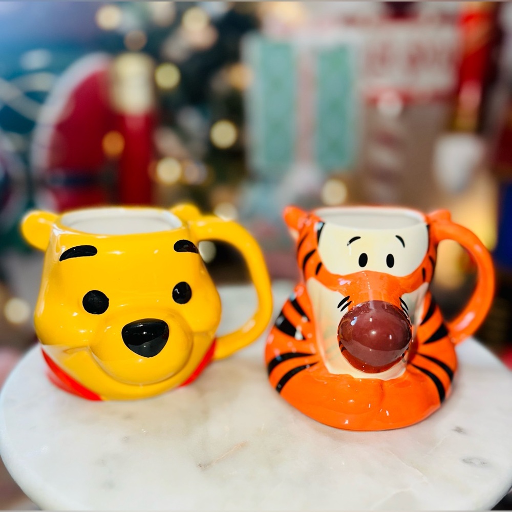 Winnie the Pooh & Tigger mug set
